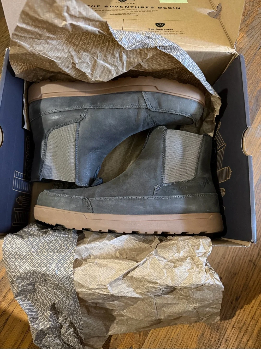 Forsake Chelsea boots waterproof